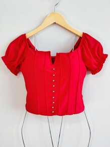 Women Tops - Đỏ - Xem 1