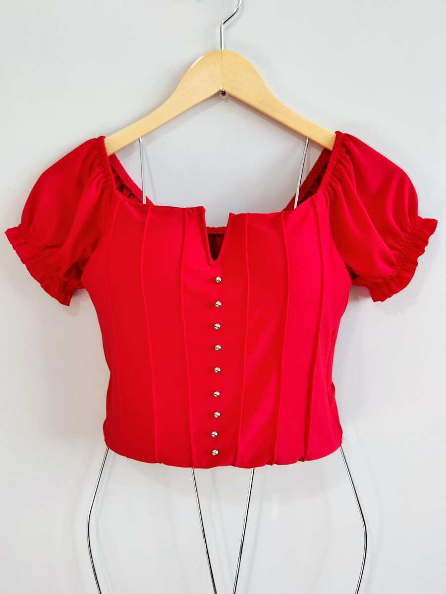 Women Tops - Đỏ - Xem 1