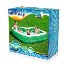Piscina Inflable Familiar Tropical Con Porta Vaso Alberca Hinchable 2.31 mts