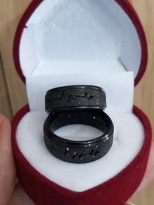 Single Ring - màu đen - Xem 4