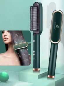 Peine Cepillo Secador Alisador SIN DAÑO Profesional Portátil para Alisar - Multicolor - Ver 1