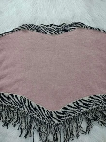 Women Sweaters - 乾枯玫瑰色 - 查看 2