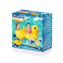 Flotador Salvavidas Inflable Pato Hinchable Patito Infantil Para Piscina / Alberca - Amarillo - Ver 4