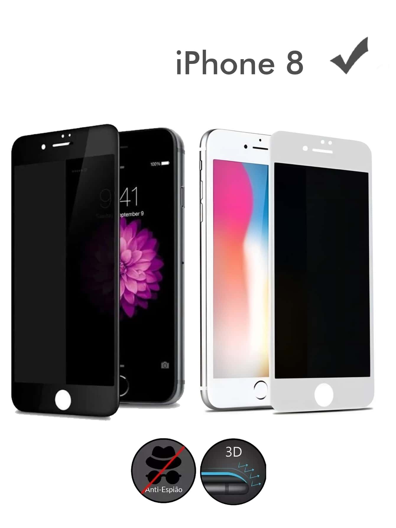 Lens Protectors - 白色 - 查看 1