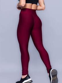 Women Sports Leggings - Đỏ - Xem 1