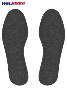 3 Pcs Polyurethane Insoles For Shoe Size 25-36 Comfortable And - Black - View 1