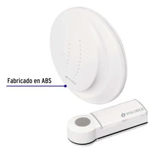 Battery-Powered Wireless Doorbell, 36 Tones, Volteck TIMI-100 46630
