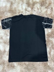 Men T-Shirts - 黑色 - 查看 2