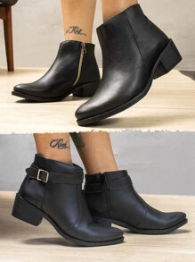 Women Fashion Boots - màu đen - Xem 1