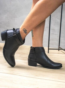 Women Fashion Boots - màu đen - Xem 5
