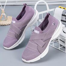 Women's Professional Running Shoes With Breathable Mesh Design For All Seasons, Ultralightweight, Shock Absorbing, Ideal For Sports And Running - Baby Pink - View 2