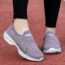 Women's Professional Running Shoes With Breathable Mesh Design For All Seasons, Ultralightweight, Shock Absorbing, Ideal For Sports And Running - Baby Pink - View 9