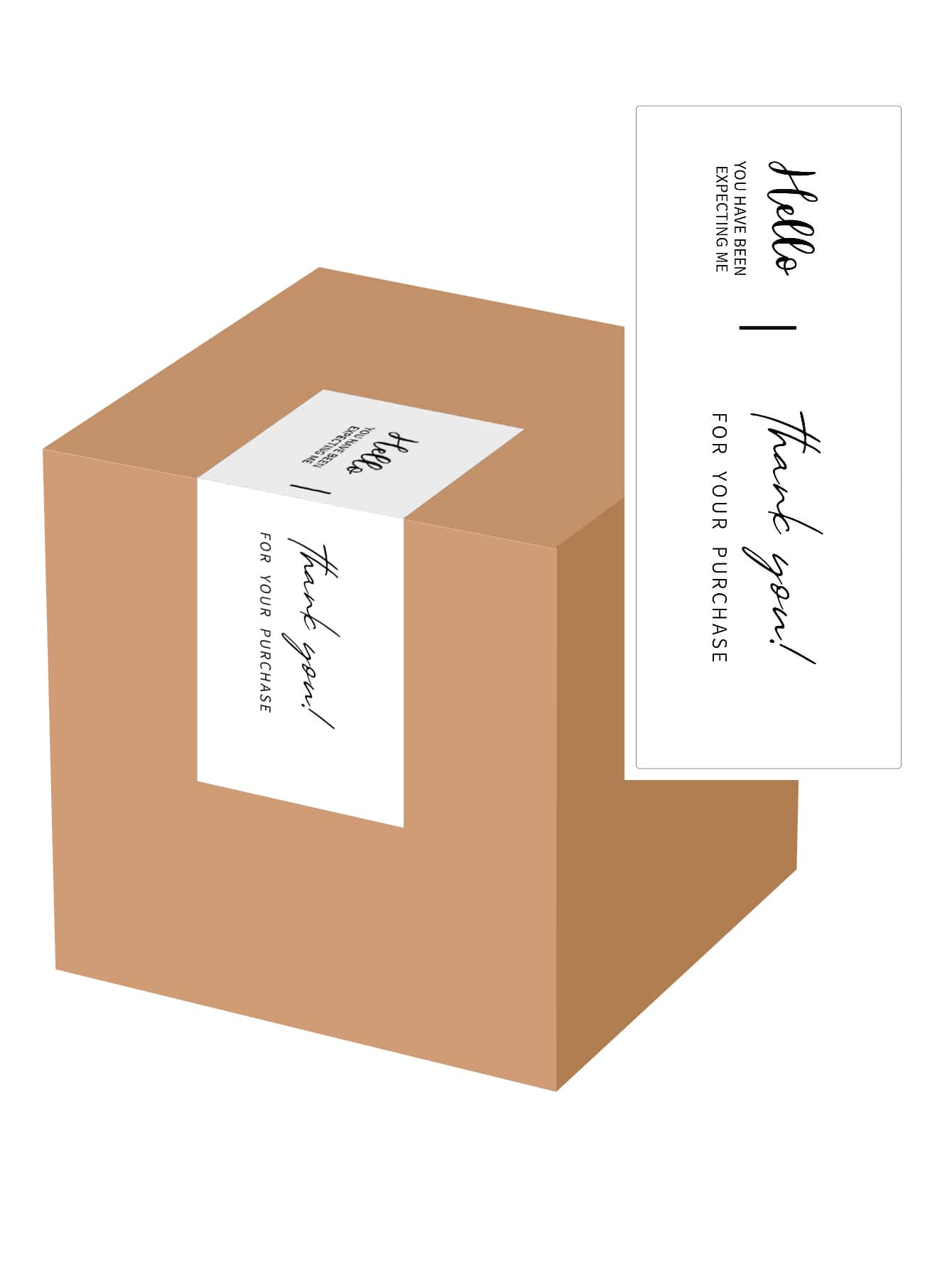 50 Sheets Stickers Adhesive Stickers For Festival Envelopes Card Making Office - White - View 1