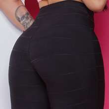 Women Pants - 黑色 - 查看 8