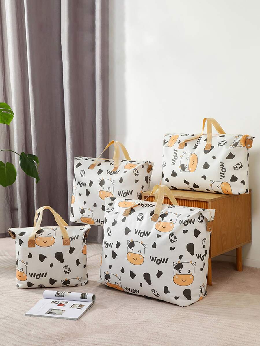 1 Miếng Dung lượng cao Không thấm nước Quần áo Túi bảo quản , Gấp lại & Đa chức năng Vật dụng trong nhà Chăn bông Lưu trữ , Túi đựng đồ du lịch xách tay - Nhiều màu - Xem 1