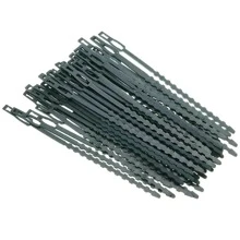 50入組花園紮線帶 - 軍綠色 - 查看 3