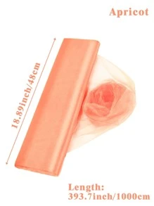 1 tấm vải trang trí ngoài trời bằng sợi bông tuyết hiện đại dài 5m/10m, dùng trang trí ghế ngồi, phông nền cho tiệc cưới, sinh nhật. - Màu be - Xem 4