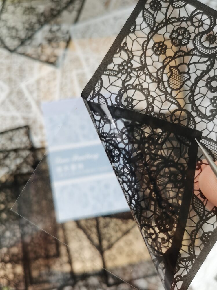 1pack/30pcs Black & White Lace Pattern Pet Decorative Stickers For Journal Planner Back To School - Multicolor - View 3