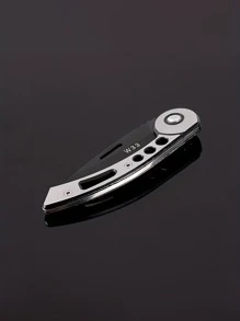 不銹鋼小刀鋒利高硬度折疊刀便攜式水果刀便攜式迷你刀戶外露營刀 - 彩色 - 查看 3