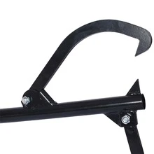 Metal TimberJack Triple Thick Log Lifter Heavy-Duty Log Jack 48" - Black - View 5