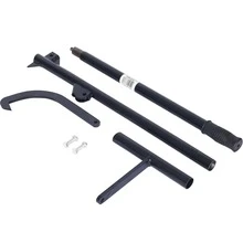 Metal TimberJack Triple Thick Log Lifter Heavy-Duty Log Jack 48" - Black - View 9