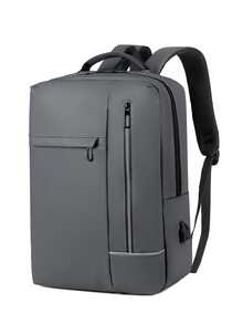 Multi-Pocket Anti-Theft Waterproof Casual Backpack, Suitable For University Students And Teens, Great For Travel School Backpack Back To School School Supplies Book Bag Large Capacity School Bag For Books - Dark Grey - View 6