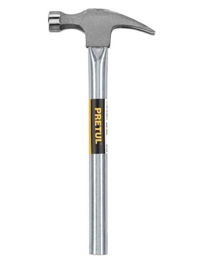 Martillo Uña Recta 16 Oz, Mango Tubular, Pretul mtr-16p