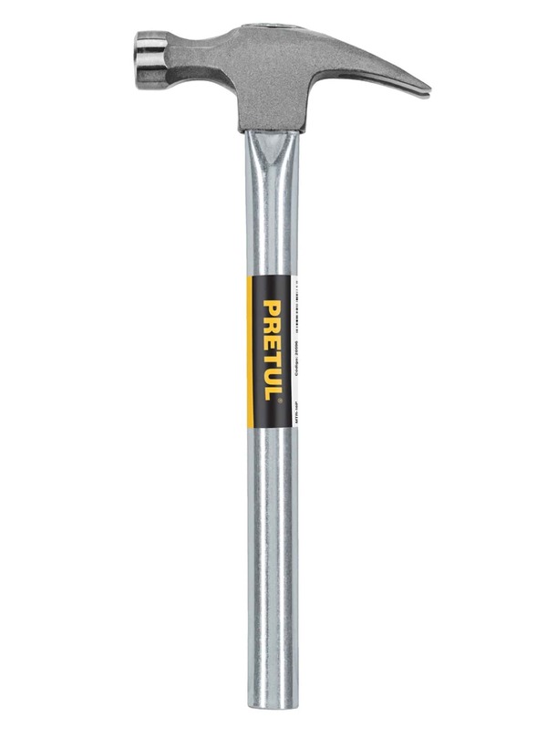 Martillo Uña Recta 16 Oz, Mango Tubular, Pretul mtr-16p