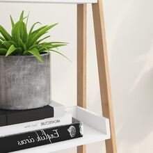 4 tires bookshelf - trắng - Xem 2