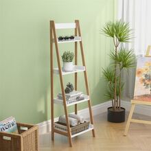 4 tires bookshelf - trắng - Xem 6