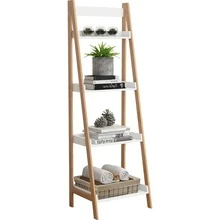 4 tires bookshelf - trắng - Xem 1