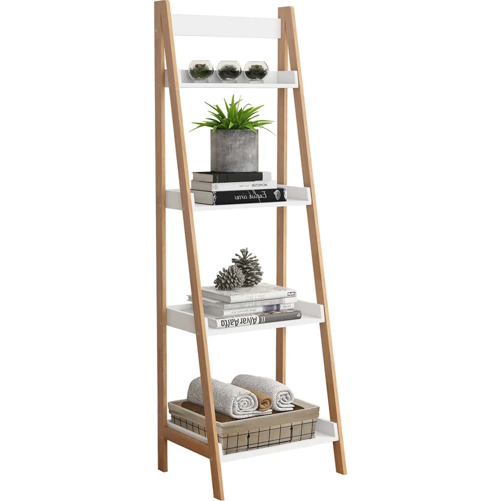 4 tires bookshelf - trắng - Xem 1