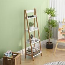 4 tires bookshelf - trắng - Xem 8