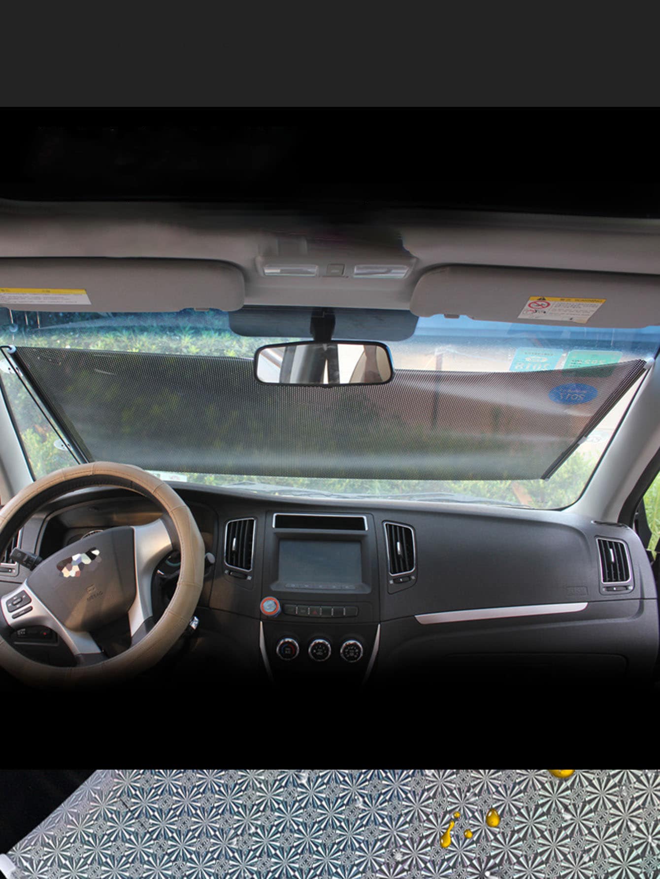 Mành, Rèm & Cửa Chớp - màu đen - Xem 1