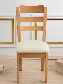 1 Miếng Dệt hoa Không thấm nước Cái ghế Tấm lót Với Hoa văn lá - Màu be - Xem 2