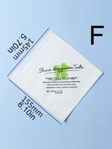 100 个三明治面包包装纸袋学校用品食品袋食品盒适用于糖果巧克力饼干等。