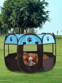 1 Vải Oxford Lều Cho Thú Cưng Có Lưới Và Dây Đeo Thoáng Khí Cho Trong Nhà/Sử Dụng Ngoài Trời, Thích Hợp Cho Thú Cưng Vừa Và Nhỏ - Nhiều màu - Xem 3