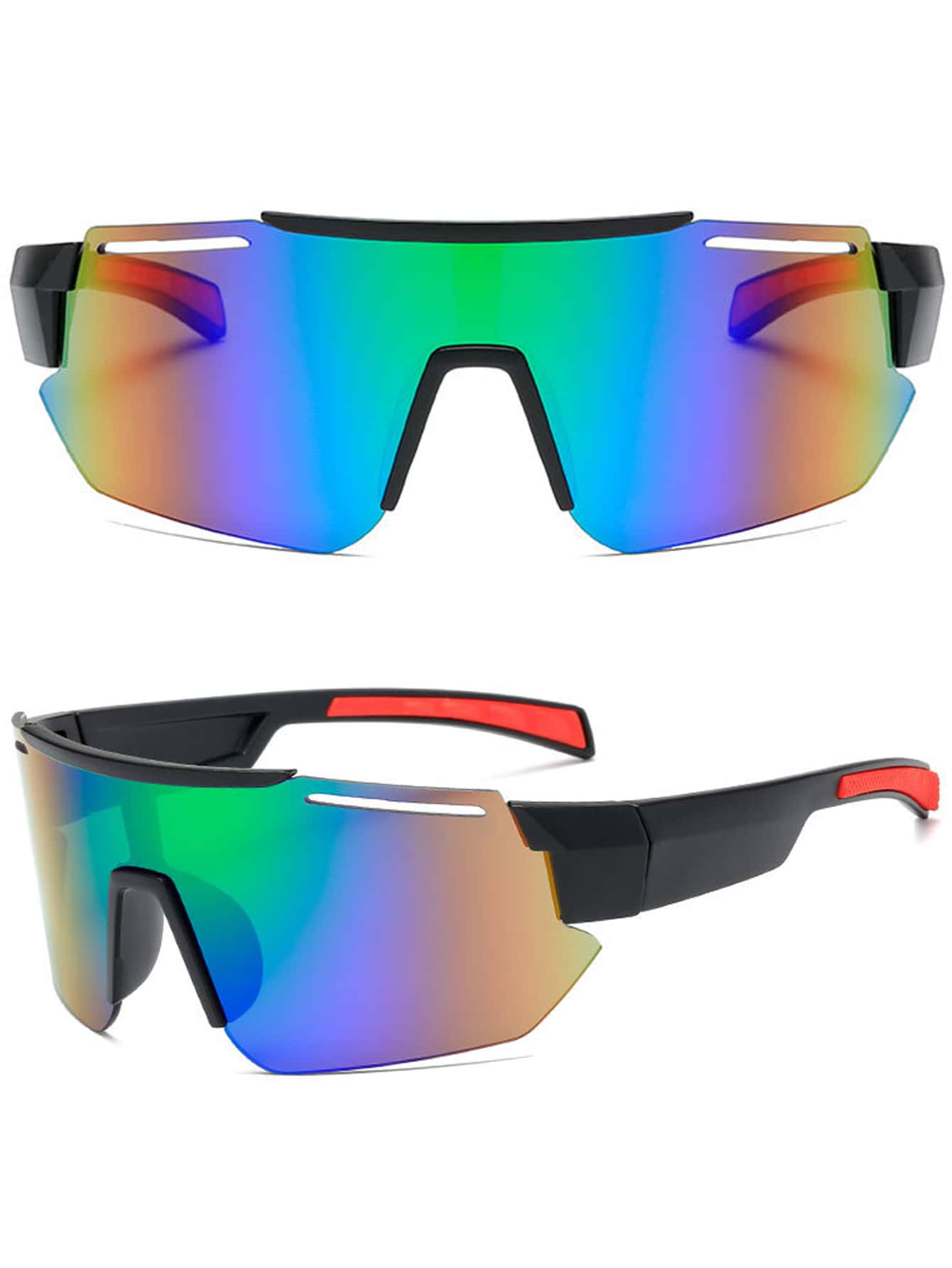 1 Miếng Ống kính nhuộm màu Kính thời trang - Nhiều màu - Xem 1