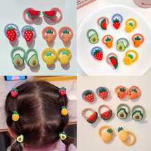 de niños elástico Cintas para el pelo & Cintas para el pelo con dulce princesa huellas dactilares , pelo , adecuado para Bebé niñas