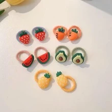 de niños elástico Cintas para el pelo & Cintas para el pelo con dulce princesa huellas dactilares , pelo , adecuado para Bebé niñas