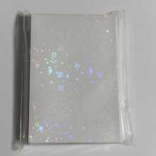 50 cái/gói 61x91mm Ins Kpop Thẻ Áo Ngôi sao - trắng - Xem 4