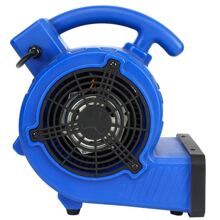 Simple Deluxe Air Mover, 305 CFM Mini Floor Blower Fan for Water Damage, Blue, 12 Inch - Blue - View 7