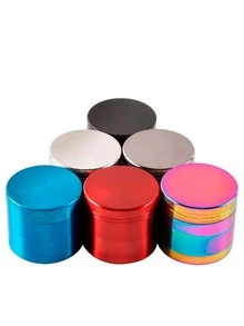 Grinder Moledor Metálico Para Especias 4capas 40mm Magnético - Dorado - Ver 8