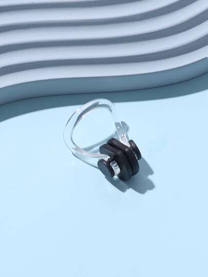 Adults Professional Silicone Swimming Nose Clip And Earplugs Set, Waterproof And Anti-Slip, Beach Essentials, Beach Accessories, Pool Float