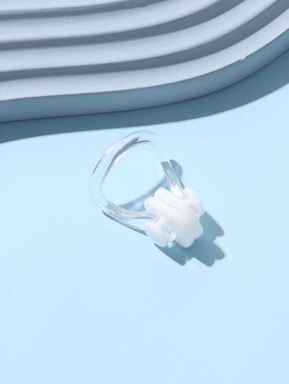 Adults' Waterproof Anti-Slip Swim Nose Clip, Professional Silicone Nose Plug For Swimming Training, Beach Essentials, Beach Accessories, Pool Float