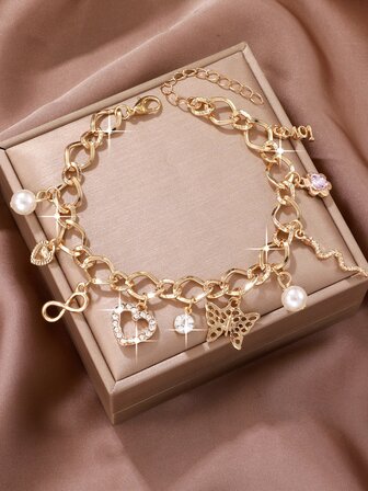 Vrouwen Strass Strand Armbanden