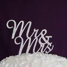 Châu Âu và Châu Mỹ Phong cách Kim cương Cẩn vào Màu bạc Đồ trang trí Bánh Đồ trang trí Bánh - Vàng - Xem 5