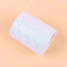 Trắng Long lanh Cọ trang điểm Xô lưu trữ , Phòng , Nhà  , Phòng ngủ , Phòng tắm , Nhà , Màu hồng Phòng , Phòng khách Trang trí , Du lịch chất liệu , Túi quà tặng , Món quà Đối với Mẹ , Bố , Nam , Bạn , Giáo viên , Sinh nhật , Lễ cưới , Bàn , , Phụ kiện , Hộp quà tặng , Vui Qủa tặng , Lưu trữ , Giá đỡ cọ trang điểm - trắng - Xem 2