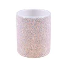 Trắng Long lanh Cọ trang điểm Xô lưu trữ , Phòng , Nhà  , Phòng ngủ , Phòng tắm , Nhà , Màu hồng Phòng , Phòng khách Trang trí , Du lịch chất liệu , Túi quà tặng , Món quà Đối với Mẹ , Bố , Nam , Bạn , Giáo viên , Sinh nhật , Lễ cưới , Bàn , , Phụ kiện , Hộp quà tặng , Vui Qủa tặng , Lưu trữ , Giá đỡ cọ trang điểm - trắng - Xem 4