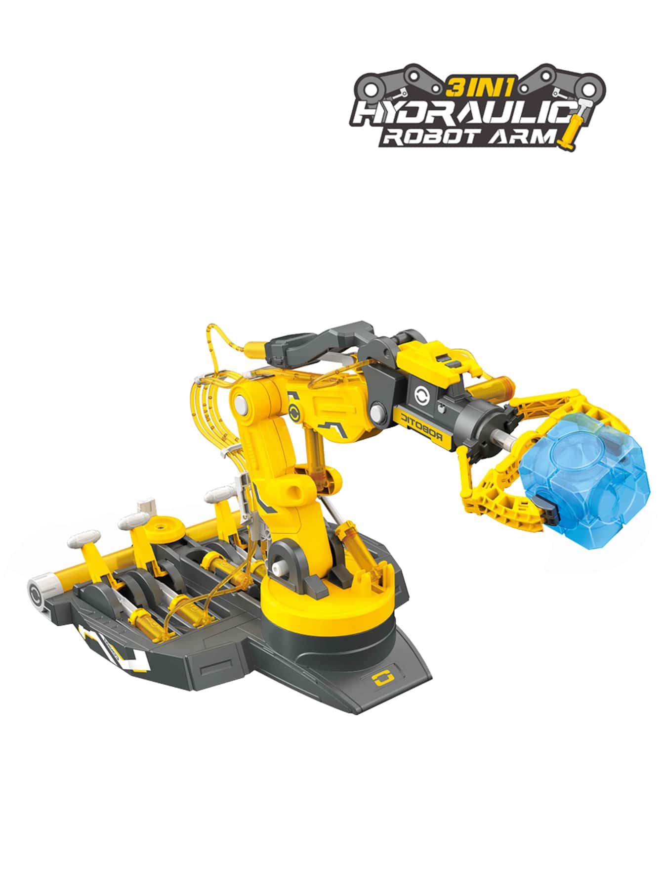 Hydraulic Arm Edge Kit DIY STEM STEAM Robot Arm Mega Hand STEM